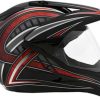 STUDDS Motocross D2 with Visor Motorbike Helmet (Black) - Image 3
