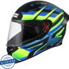 STUDDS Motocross D2 with Visor Motorbike Helmet (Black) - Image 6