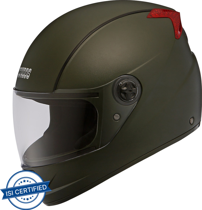 STUDDS Professional Motorsports Helmet (White And Red) - Image 10