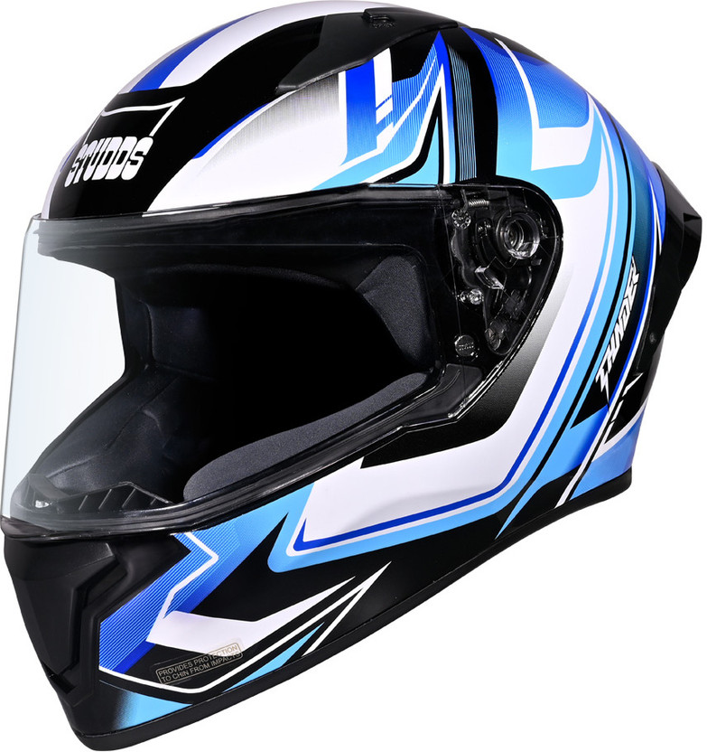 STUDDS Thunder Flash Full Face ISI & DOT Certified Helmet with Sp - Image 4