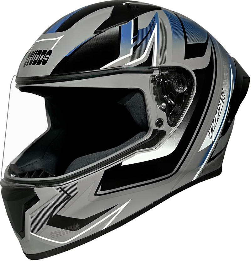 STUDDS Thunder Flash Full Face ISI & DOT Certified Helmet with Sp - Image 7