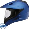 STUDDS MOTOCROSS PLAIN WITH VISOR OFF ROAD FULL FACE Motorbike He - Image 8