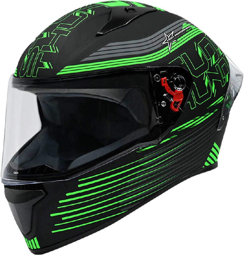 STUDDS Thunder D11 ISI Certified Full Face Graphic with Clear Vis - Image 8