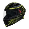 STUDDS Thunder D11 ISI Certified Full Face Graphic with Clear Vis - Image 9