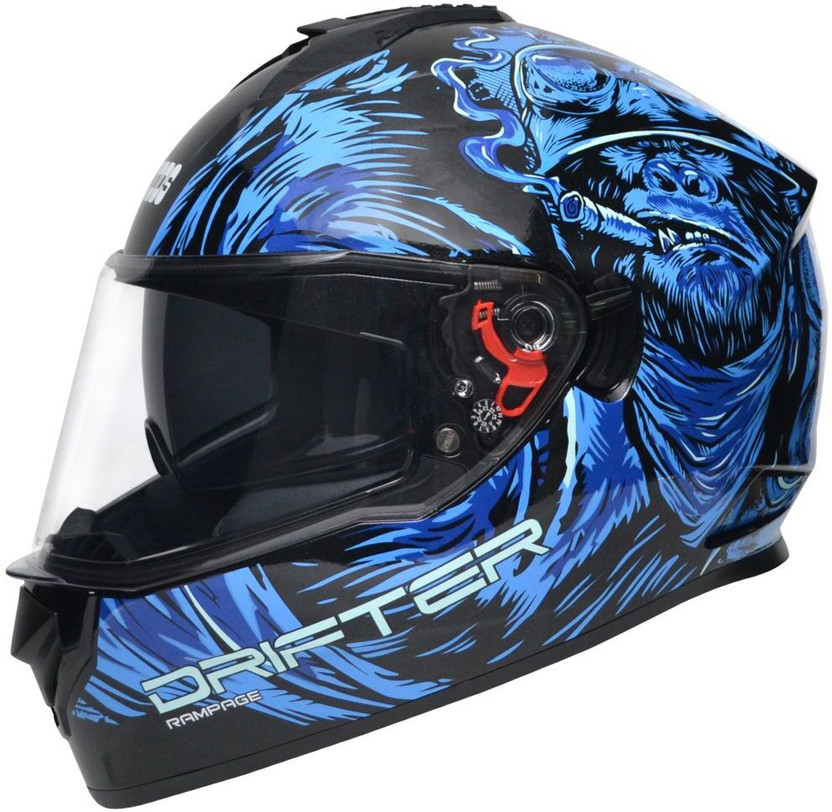 STUDDS Drifter D3 Motorbike Helmet (Black N1)