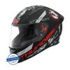 STUDDS Thunder D1 with Clear Visor Motorbike Helmet (Matt Black N - Image 8