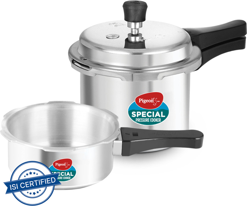 Pigeon Special combi pack 2 L, 3 L Induction Bottom Pressure Cook