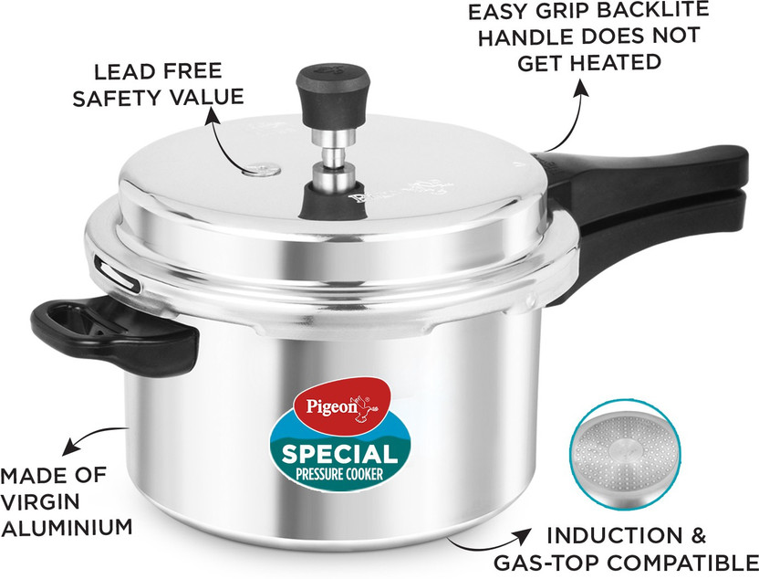 Pigeon Special combi pack 2 L, 3 L Induction Bottom Pressure Cook - Image 3