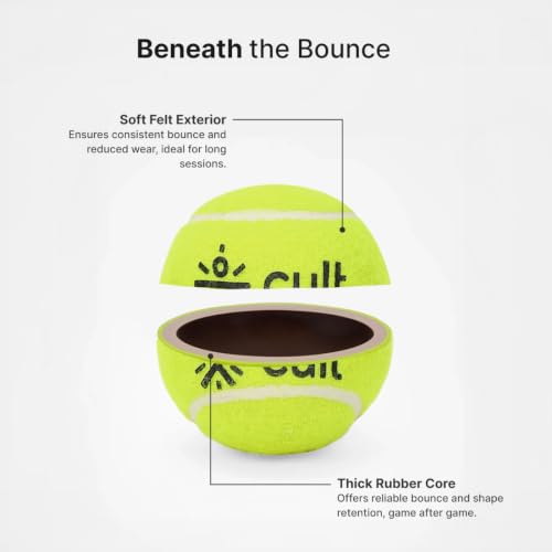 CULT Tennis Cricket Balls Pack