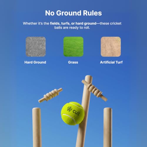 CULT Tennis Cricket Balls Pack