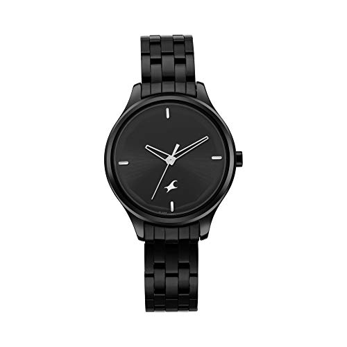 Fastrack Stunners Quartz Analog Black