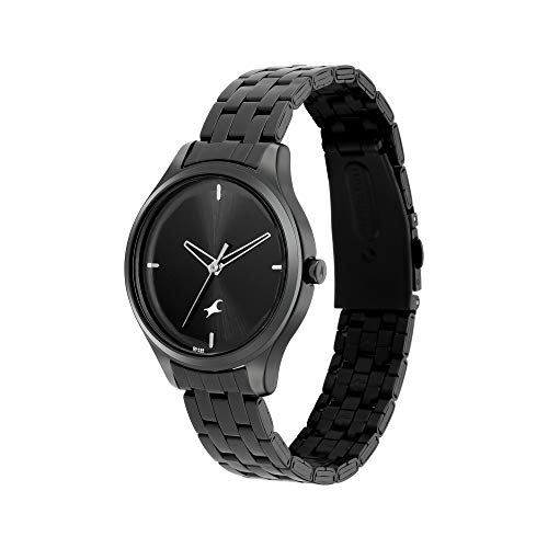 Fastrack Stunners Quartz Analog Black