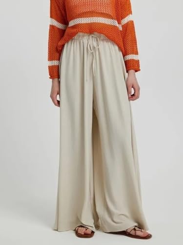 KOTTY Women's Wide-Leg Trouser|Palazzo Pants|High