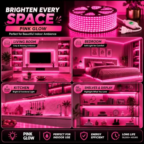 Gesto 5 Meter Pink LED
