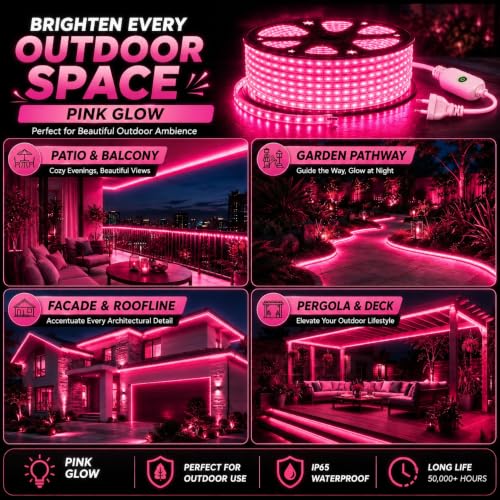 Gesto 5 Meter Pink LED