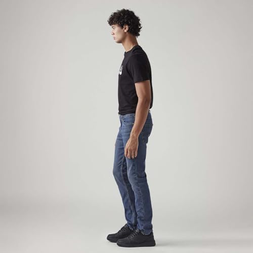 Levi's Men's 511 Dark Grey Slim Fit Mid Rise Jeans - Image 3