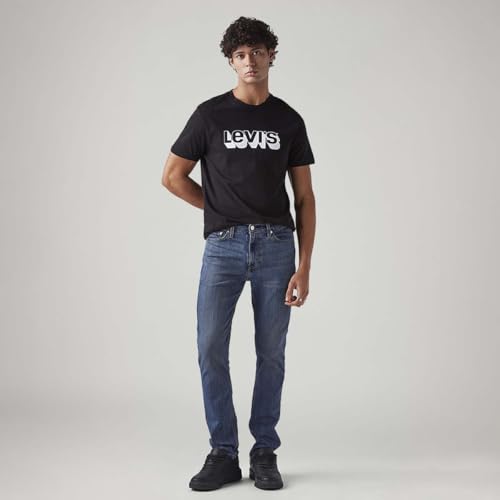 Levi's Men's 511 Dark Grey Slim Fit Mid Rise Jeans - Image 5
