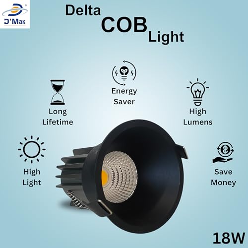 D'Mak 18W Black Body LED