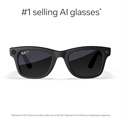 Ray-Ban Meta, Wayfarer, Matte Black