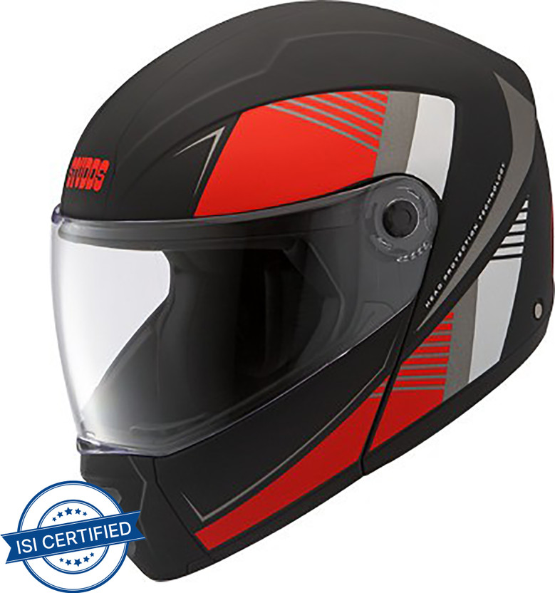 STUDDS Ninja Elite Super D3 Motorbike Helmet (Matt Black N4) - Image 5