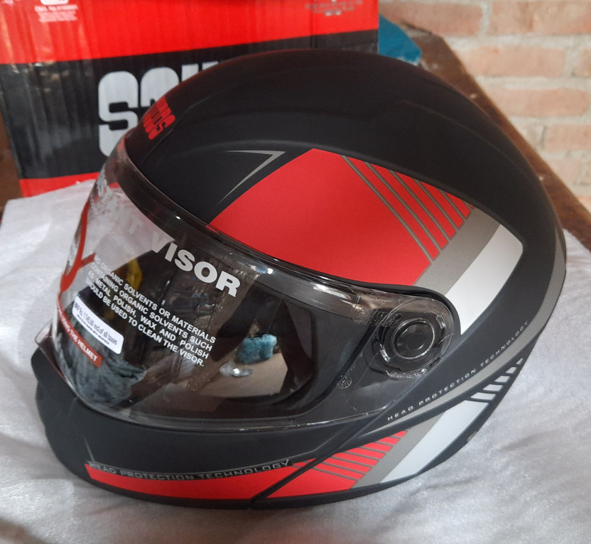 STUDDS Ninja Elite Super D3 Motorbike Helmet (Matt Black N4) - Image 6