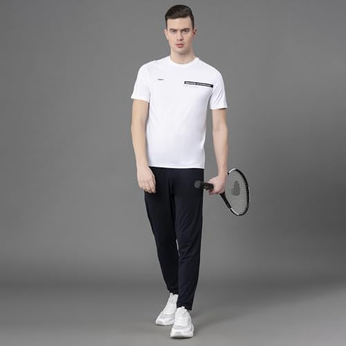 Red Tape Printed White Activewear