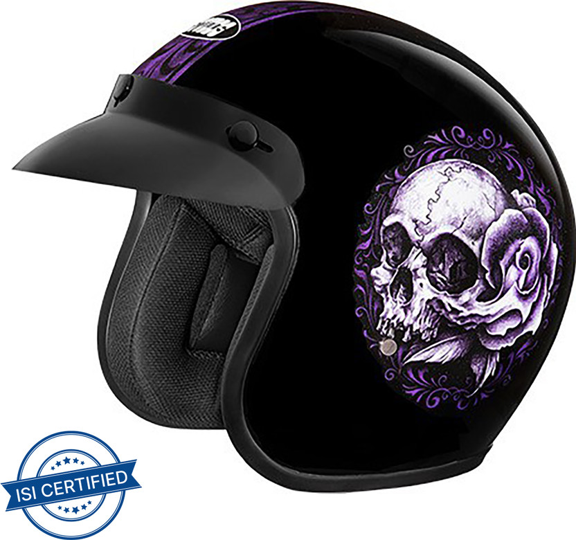 STUDDS JETSTAR CLASSIC D8 OPEN FACE BUILT FOR SPEED Motorbike Hel