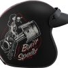 STUDDS JETSTAR CLASSIC D8 OPEN FACE BUILT FOR SPEED Motorbike Hel - Image 4