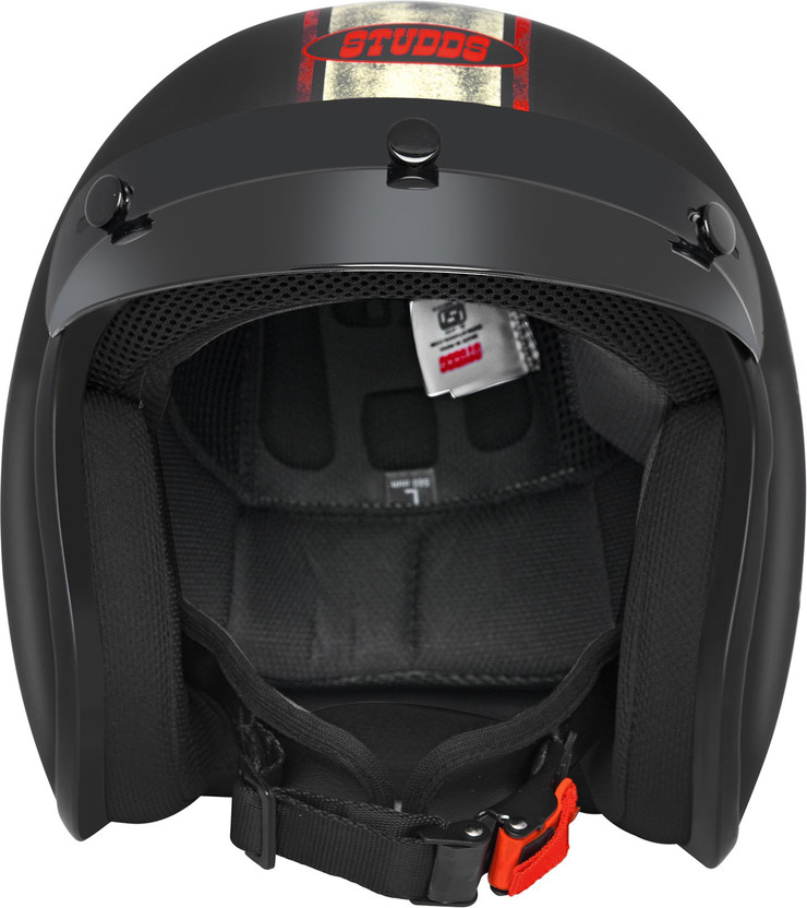 STUDDS JETSTAR CLASSIC D8 OPEN FACE BUILT FOR SPEED Motorbike Hel - Image 5