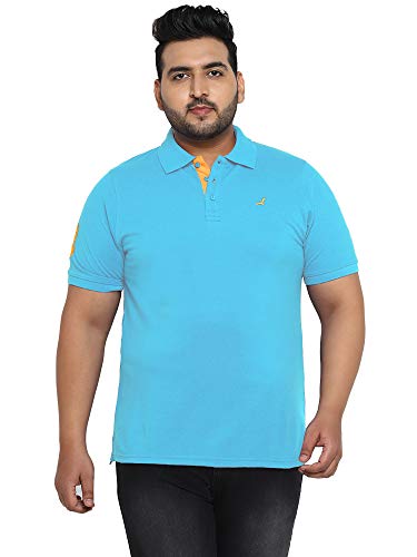 AMERICAN CREW Polo Collar T-Shirt for Plus Size Men