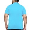 AMERICAN CREW Polo Collar T-Shirt for Plus Size Men - Image 3