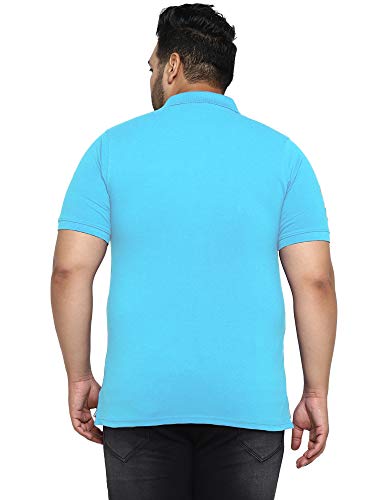 AMERICAN CREW Polo Collar T-Shirt for Plus Size Men - Image 3