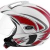 STUDDS Marshall D1 Motorbike Helmet (White) - Image 4