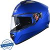 STUDDS DRIFTER Motorbike Helmet (Matt Black) - Image 8