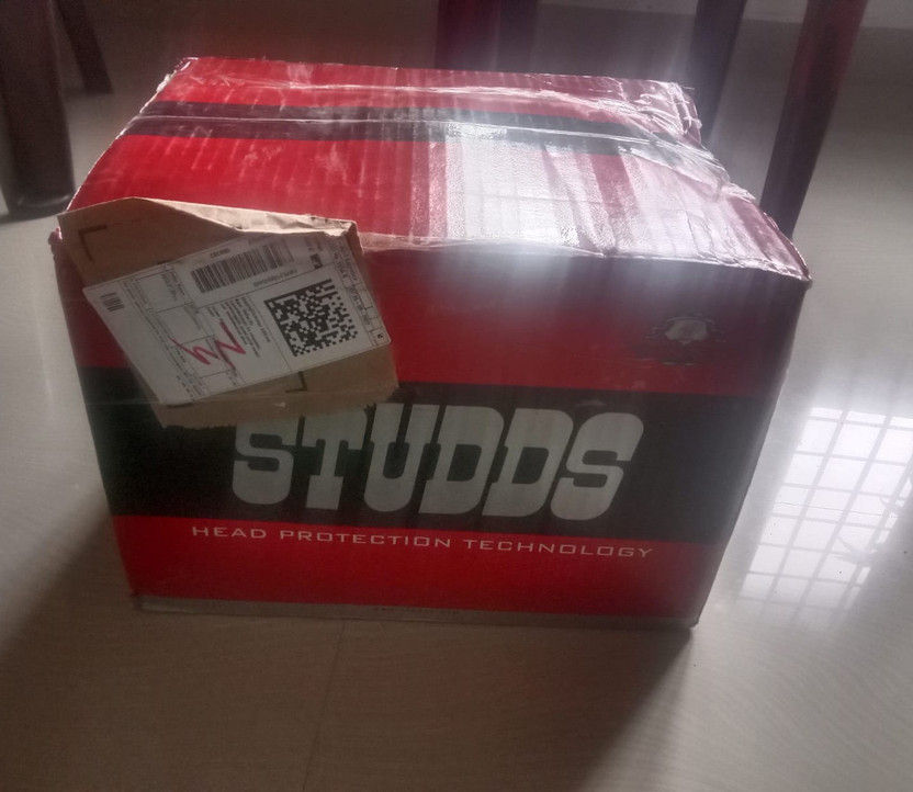 STUDDS DRIFTER Motorbike Helmet (Matt Black) - Image 10
