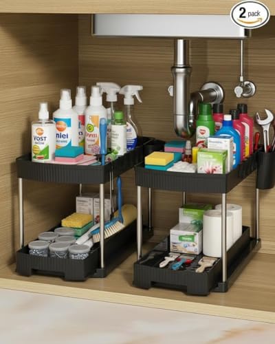HomeWiz Sink Organizer 2-Tier