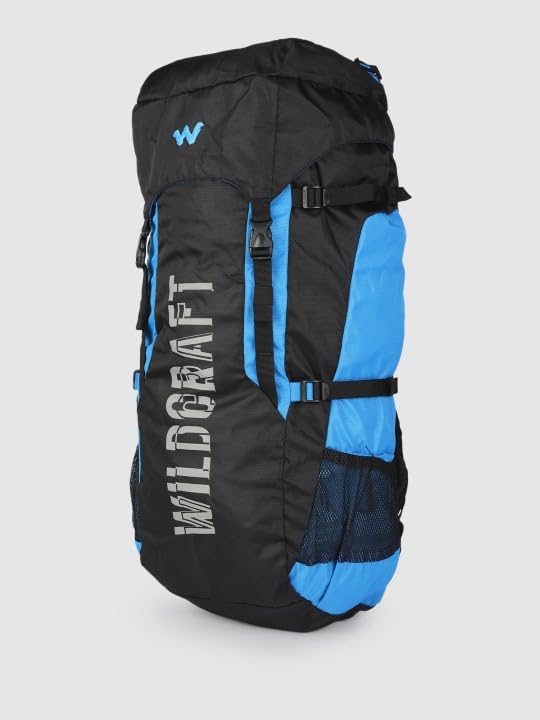 Wildcraft Outdoor, 60 L, Black Blue, Rucksack - Image 2