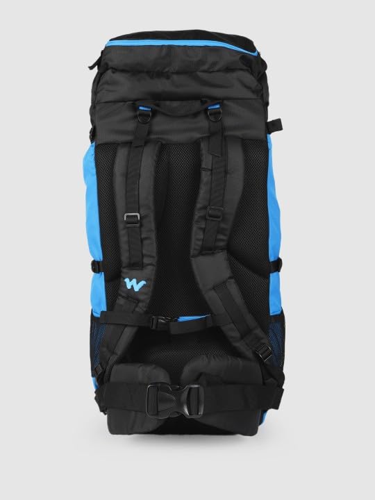 Wildcraft Outdoor, 60 L, Black Blue, Rucksack - Image 3