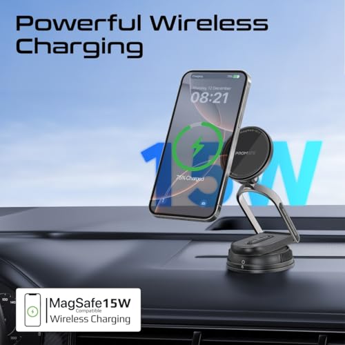 Promate Magnetic Car Charging Mount