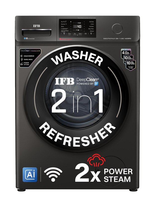 BOSCH 8 kg Tumble Dryer with In-built Heater Grey (WPG23108IN) - Image 6
