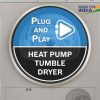 BOSCH 8 kg Tumble Dryer with In-built Heater Grey (WPG23108IN) - Image 9