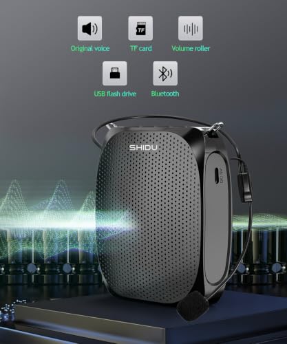 SHIDU S258 Upgraded Portable Rechargeable