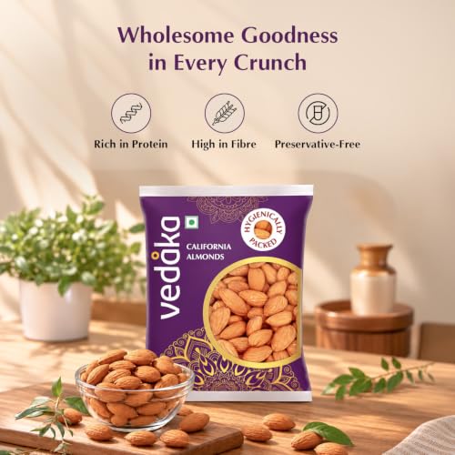 Amazon Brand - Vedaka Almonds