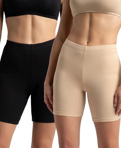 Jockey 1529 Women High Coverage Super Combed Cotton Elastane Shorties