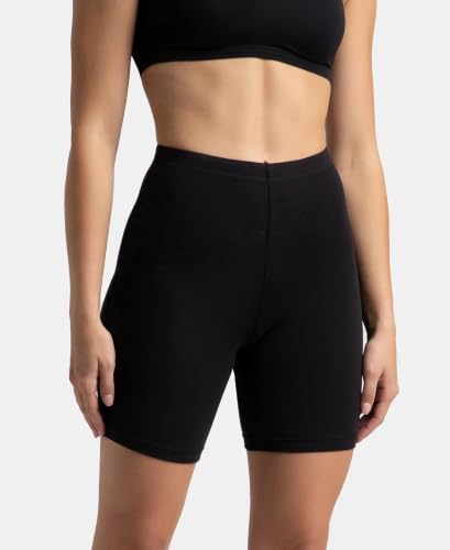 Jockey 1529 Women High Coverage Super Combed Cotton Elastane Shorties - Image 4