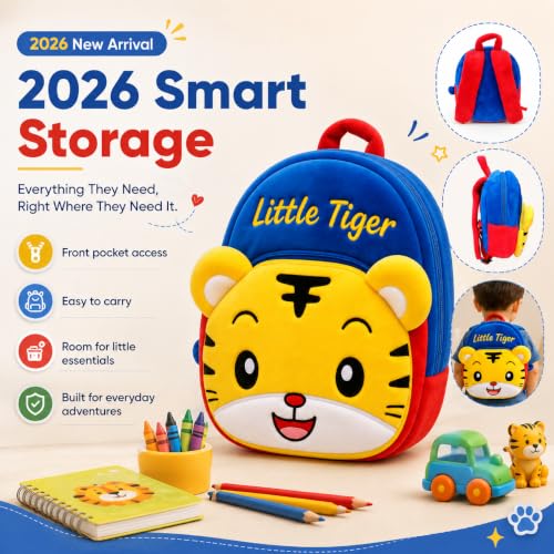 blue tree Cute Kids Backpack
