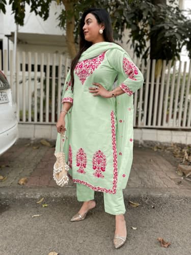 GoSriKi Viscose Kurta for Women