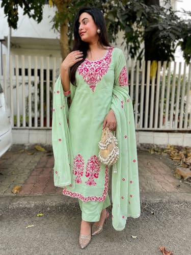 GoSriKi Viscose Kurta for Women