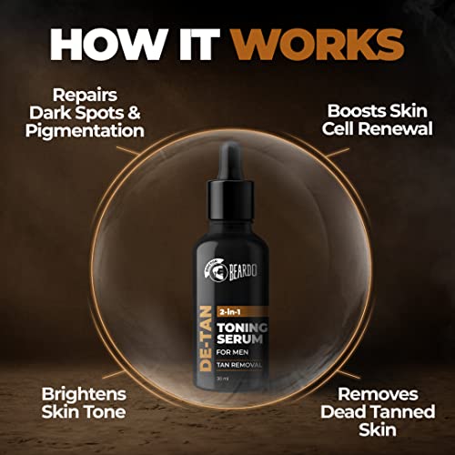 Beardo 2-in-1 Detan Serum +