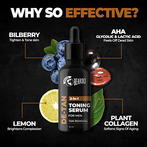 Beardo 2-in-1 Detan Serum +